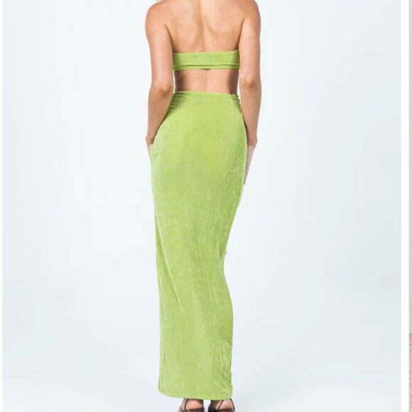 Princess Polly Karley Twist Set Green Size 0 - Picture 4 of 7